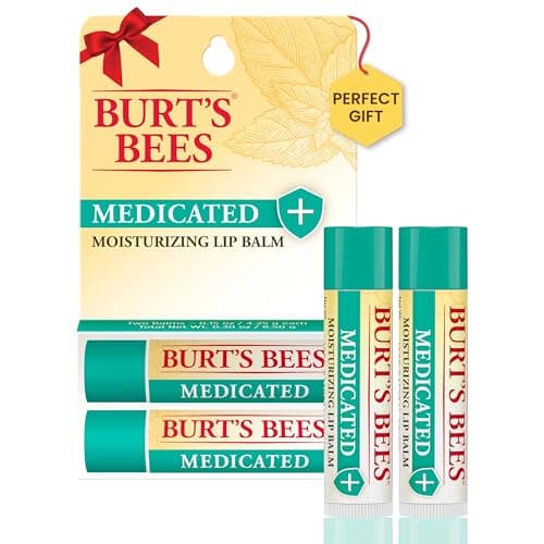 Burt s Bees Medicated Lip Balm with Menthol and Eucalyptus