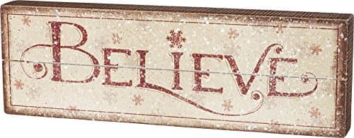 Amazon.com: Primitives by Kathy Inset Box Sign, Merry Farmhouse ...