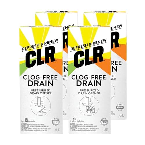 CLR Brands PP-6 Power Plumber Pressurized Drain Opener 4.5 oz.