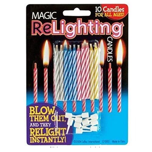 Betty Crocker Birthday Candles, Relight, 2.75 Inch - Smart & Final