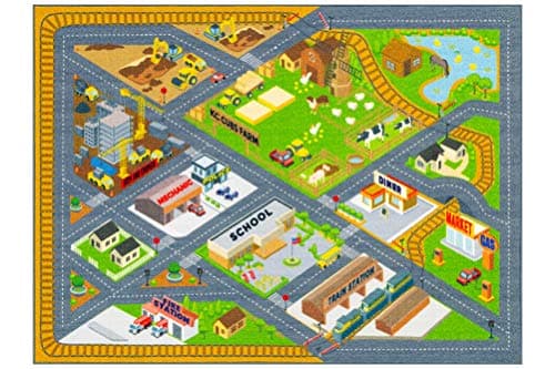 Gertmenian Disney Cars 3 Ultimate Race Track Rug