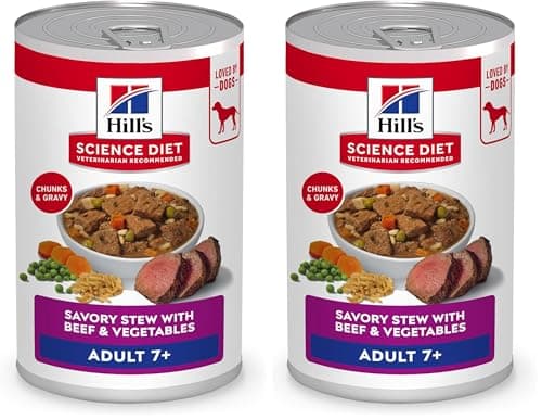 Hill s Science Diet Adult 7+ Savory Stew with Beef & Vegetables