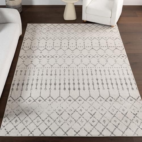 nuLOOM Moroccan Blythe Grey 2' x 3' Transitional Area Rug - Walmart.com