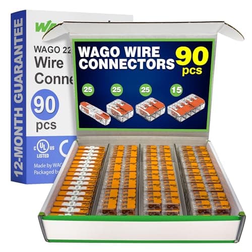 WAGO 221 Series 90Pc Compact Spli…