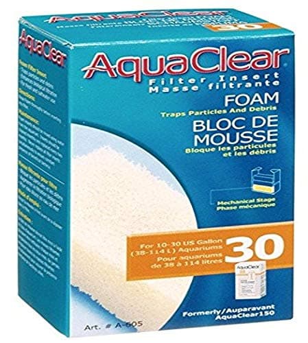 AquaClear 20 Foam Filter Inserts - 3 Pack — Aquariumproducts.ca
