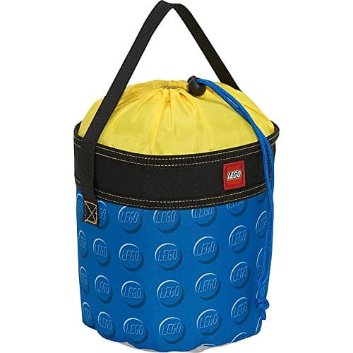 LEGO Blue Small Cinch Bucket | zulily | Lego storage, Toy bags, Lego bag