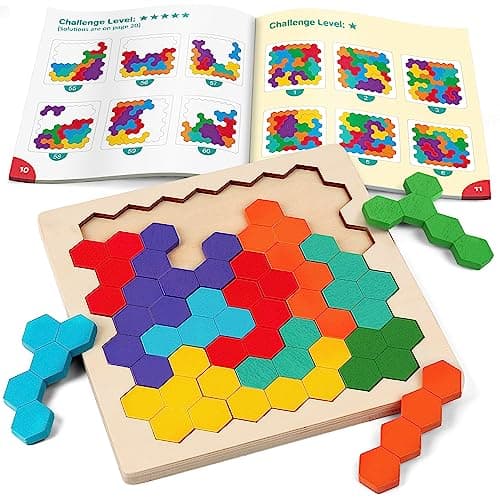 Coogam Wooden Tangram Puzzle