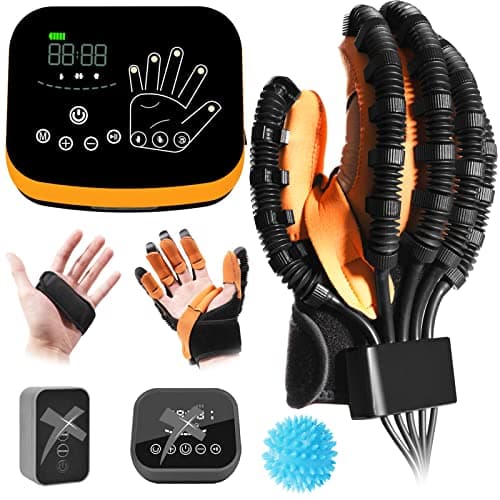Updated version of robotic gloves for stroke rehabilitation, robotic gloves for cerebral hemorrhage hand rehabilitation, post-surgery rehabilitation gloves.