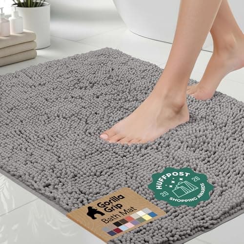 Alfombrilla de baño Gorilla Grip Original Luxury Chenille