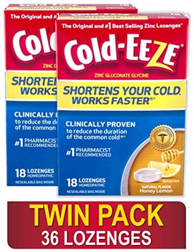 Cold-EEZE Original Zinc Gluconate Cold Remedy Lozenges