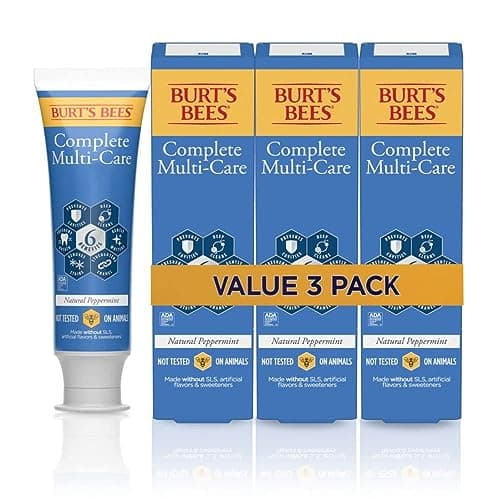 Burt's Bees Toothpaste, Fluoride Free, Purely White, Zen Peppermint, 105 mL
