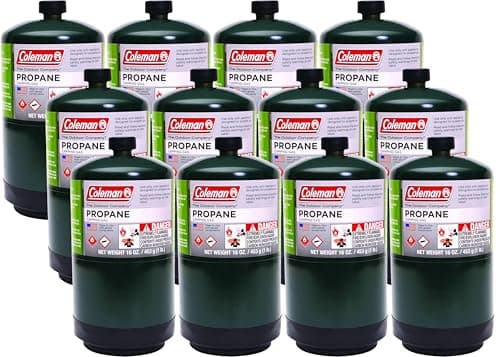 Coleman All Purpose Propane Gas Cylinder 16 oz, 4-Pack - Walmart.com