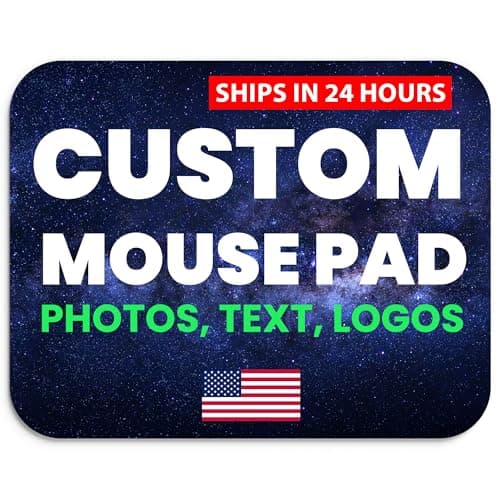 Custom Mouse Pad, Custom Mousepad With Wrist Rest, Mouse Pad With Wrist ...