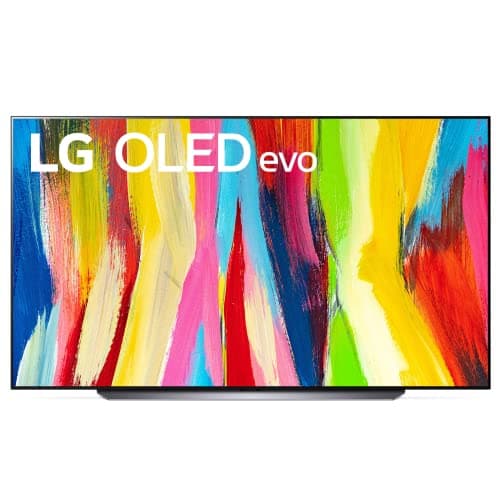 LG OLED Evo C2 Series 83″ Alexa Built-in 4k Smart TV (3840 x 2160), 120Hz Refresh Rate, AI-Powered 4K, Dolby Cinema, WiSA Ready, Cloud Gaming, (OLED83C2, 2022)
