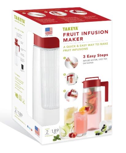 Pichet d infusion de fruits Takeya