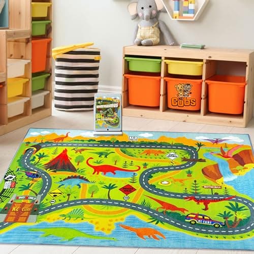 Tapis éducatif Dinosaur Safari de KC Cubs