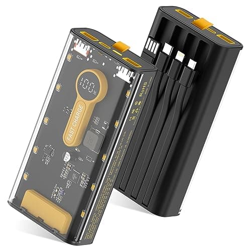 Power Bank with Flashlight - High Capacity & LED Display