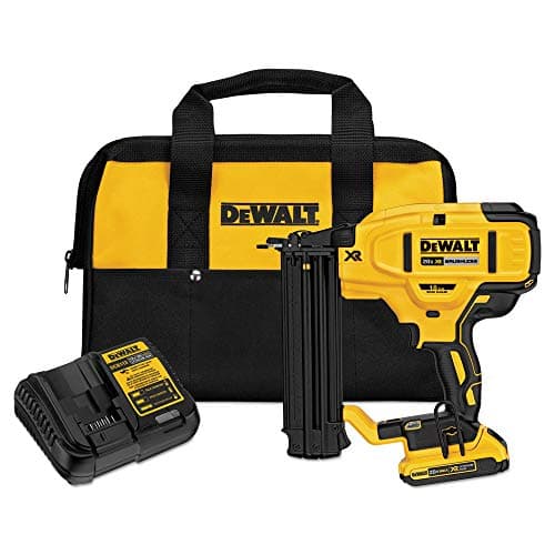 DEWALT DCN680D1 20V MAX XR 18 Gauge Cordless Brad Nailer Kit