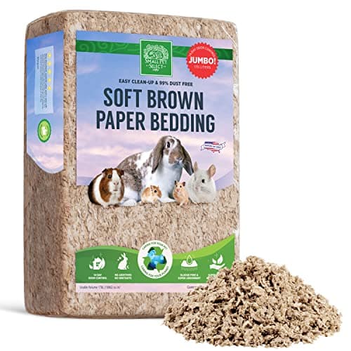 Small Pet Select Premium Small Animal Bedding, Natural Soft Paper Bedding for Small Indoor and Outdoor Pets, Made in USA, Jumbo Size 178 gal Pack