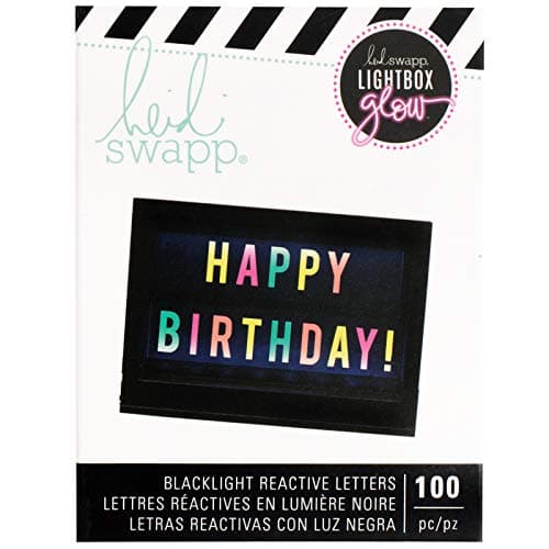 Heidi Swapp – LightBox Glow Collection – Mega Pack – Alphabet – Bold ...