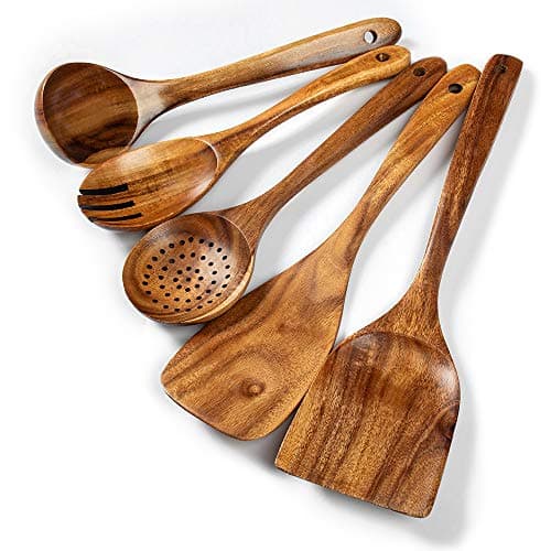 Hand-Carved Acacia Wood Spoon – Rendered Unique
