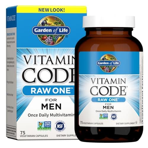 Garden of Life Vitamin Code Raw One for Men