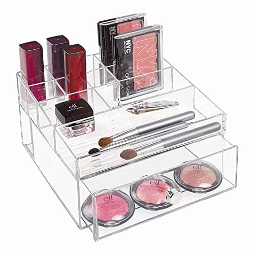 Organizador apilable de plástico libre de BPA iDesign Clarity