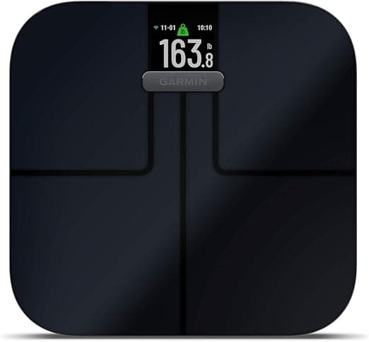 Garmin Index S2 Smart Scale, measure weight & body composition, BMI ...