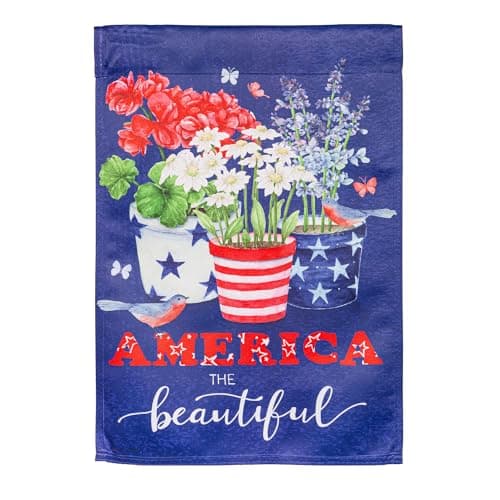 Evergreen Flag & Garden Double Sided 18'' H x 12.5'' W Suede ...