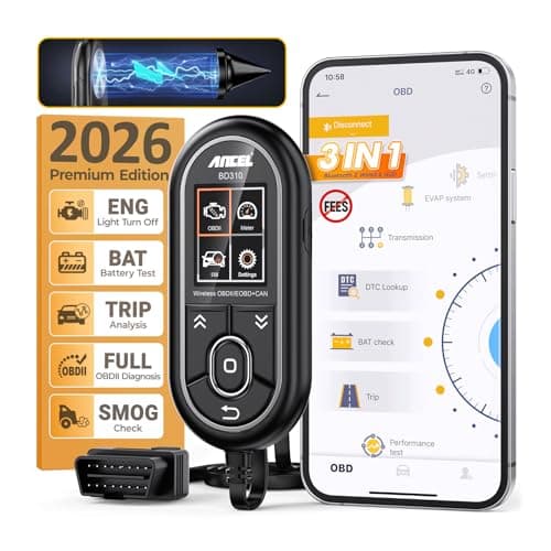 Ancel BD310 Bluetooth OBD2 Scanner 3 in 1 OBD Gauge Driving On board ...