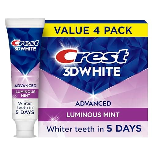 Dentifrice Crest 3D White Brilliance à la menthe lumineuse