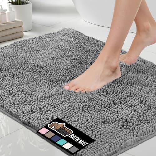 Gorilla Grip Original Luxury Chenille Bath Rug