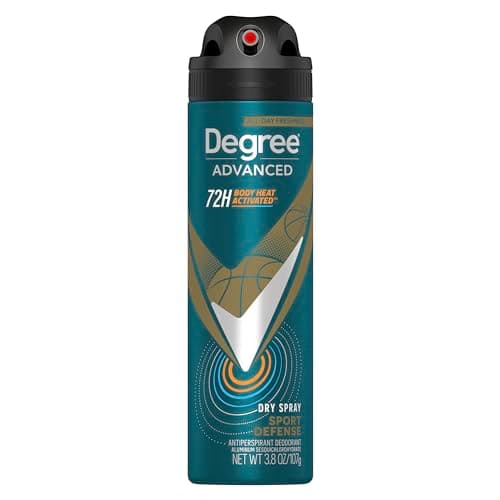 Degree Men 72 Hr Advanced Antiperspirant Deodorant Dry Spray - Sport ...