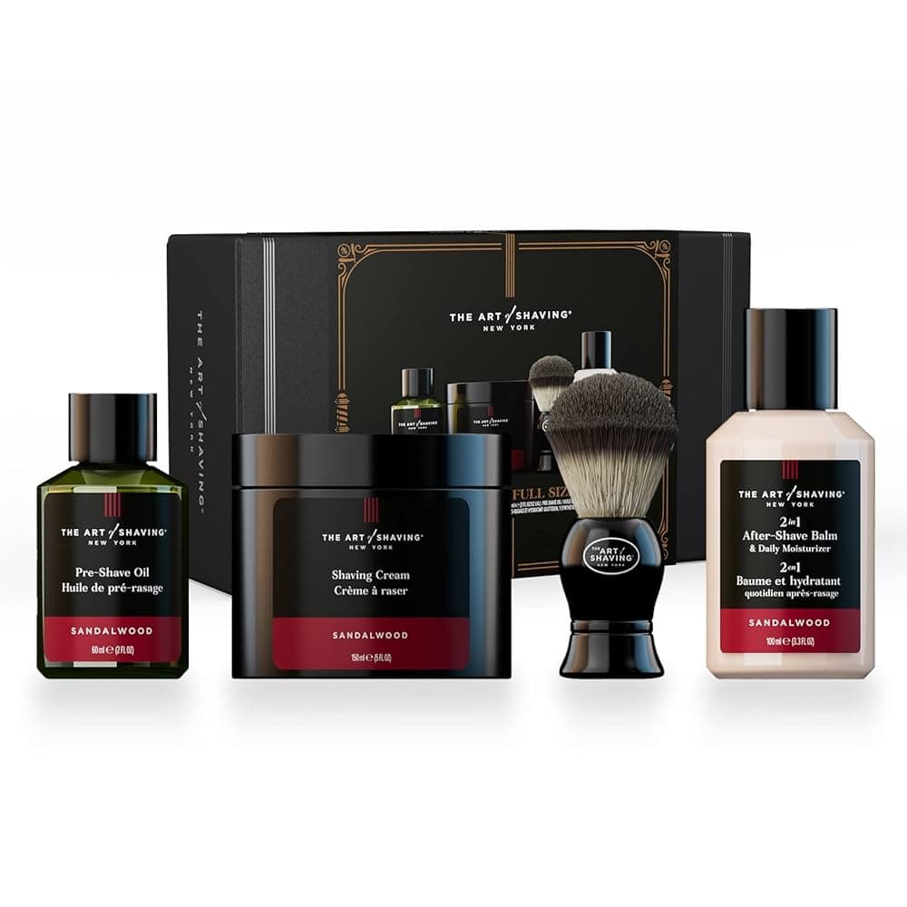 Amazon.com: The Art of Shaving Sandalwood Shaving Kit for Men ...