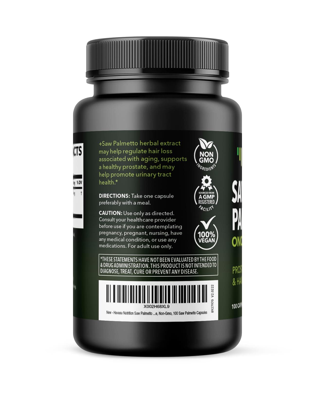 Amazon.com: Saw Palmetto for Men Prostate Health Supplement to ...