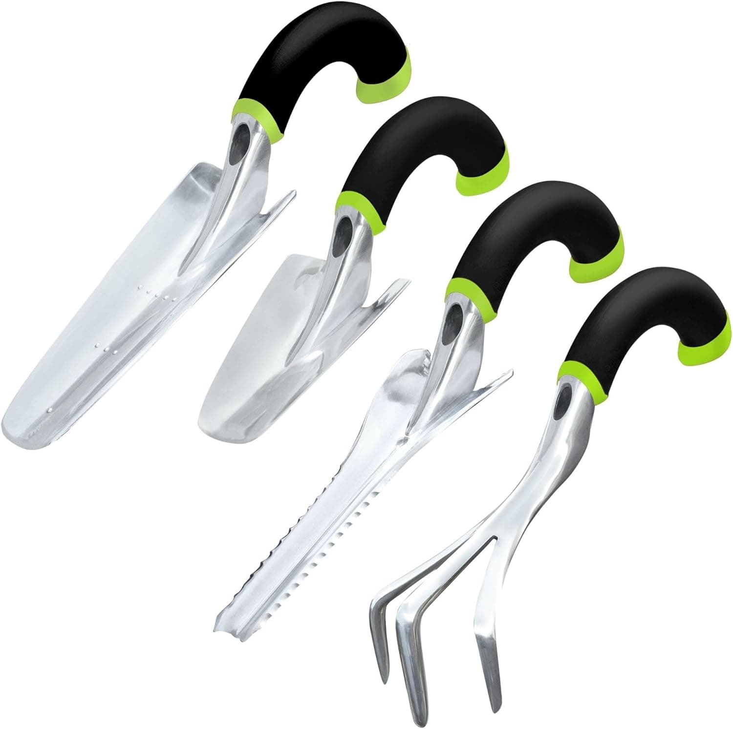 Amazon.com : Radius Garden 30402 Ergonomic Garden Hand Tool Set, Green ...