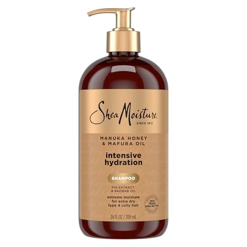 Shampooing hydratant intensif SheaMoisture Manuka Honey & Mafura Oil