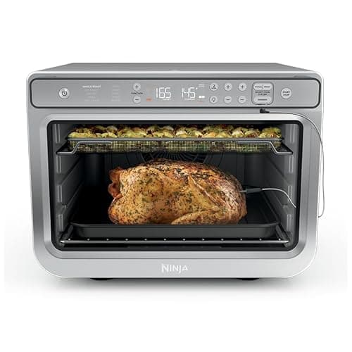 Ninja DT201C, Foodi 10-in-1 XL Pro Air Fry Oven, Stainless steel, 1800W (Canadian version)
