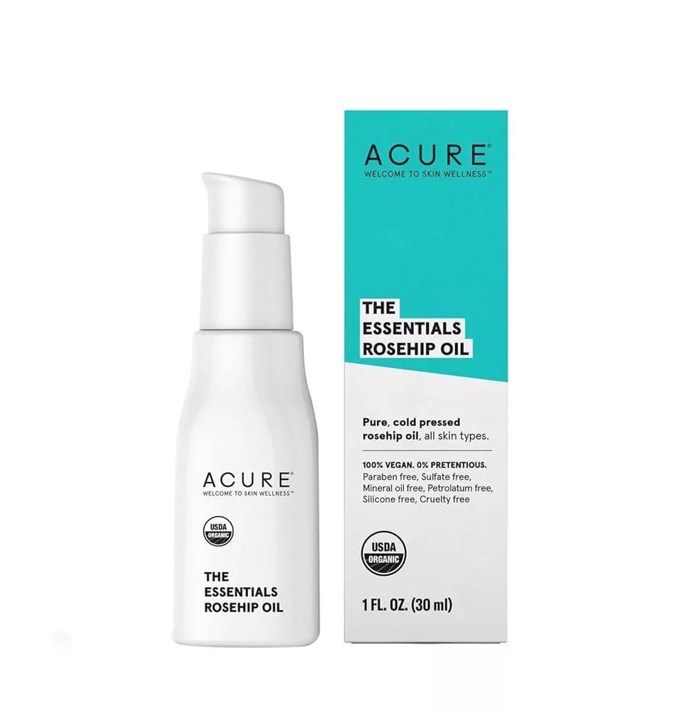 Amazon.com: Acure The Essentials Rosehip Oil - Cold Pressed Dry ...