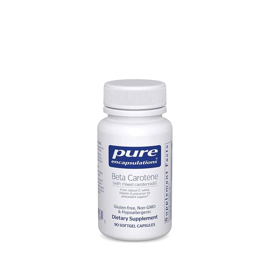 Amazon.com: Pure Encapsulations Beta Carotene (with Mixed ...