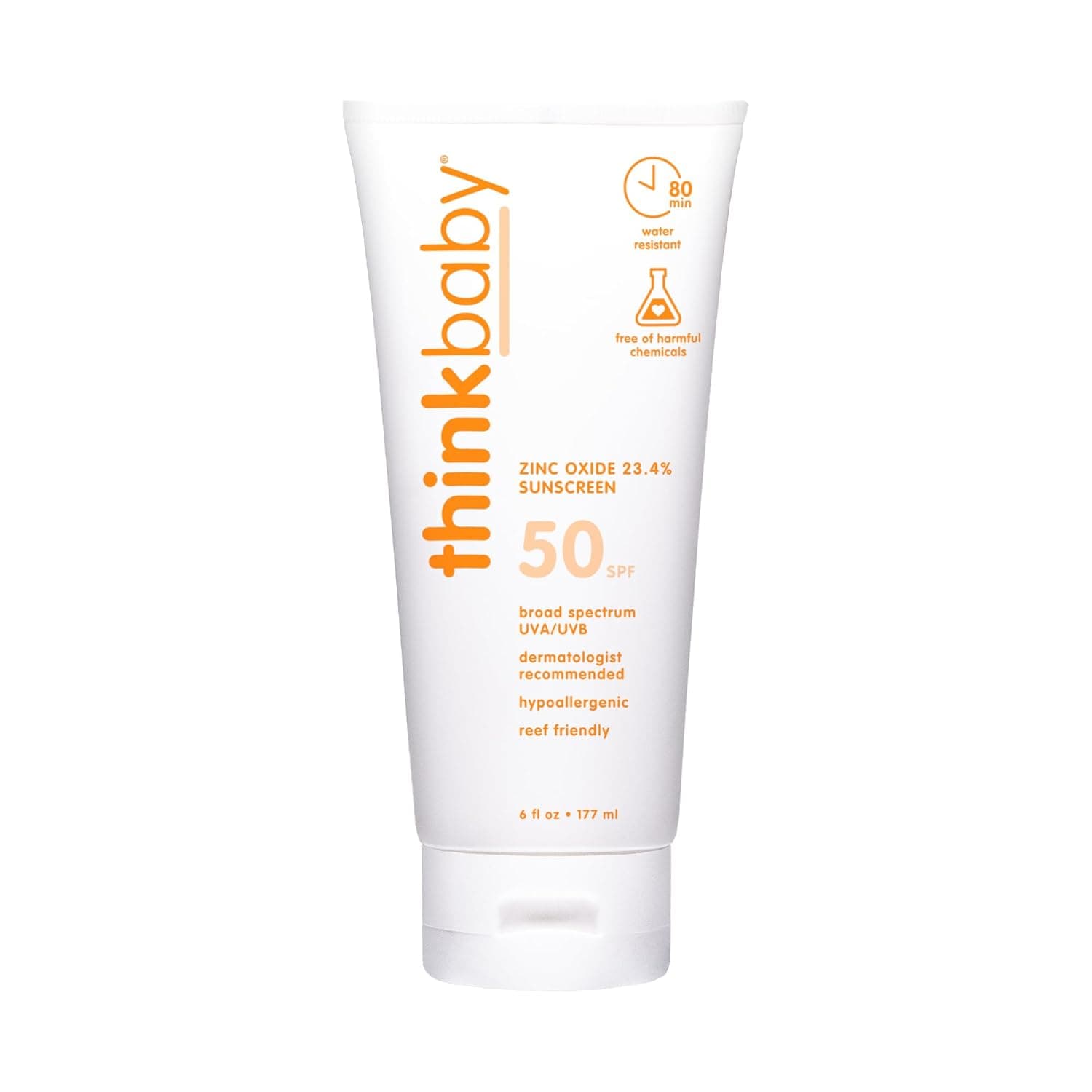 Thinkbaby Sunscreen - Safe - Baby - Spf 50 Plus - 6 Oz : Amazon.de: Baby