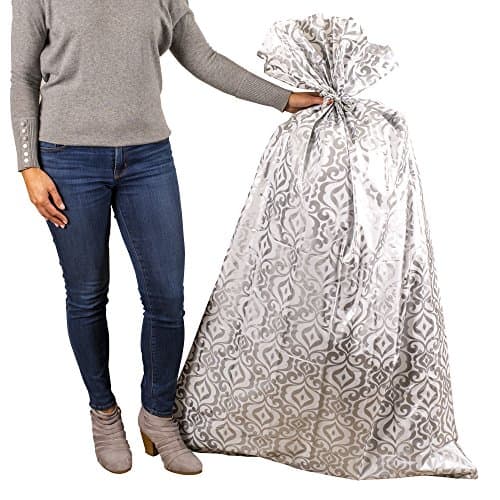 Amazon.com: Hallmark 56" Oversized All-Occasion Plastic Gift Bag (Red ...