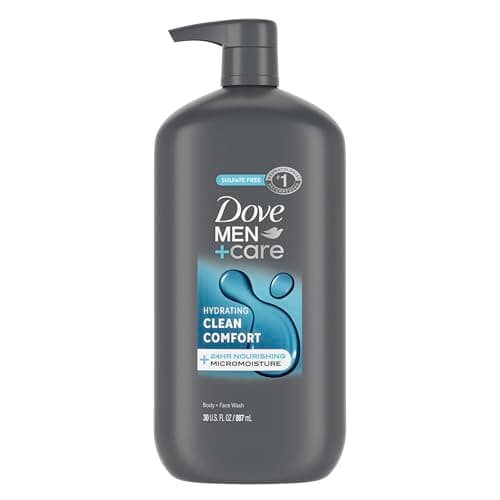 Dove Men + Care Body and Face Wash for hydrated skin Extra Fresh Shower Gel with Micro Moisture technology 1600 ml (Pack of 4)