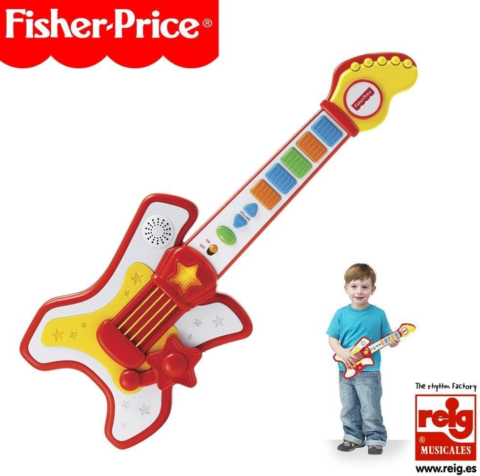 Fisher-Price - Rockstar Guitar Musical Instruments for Children ...