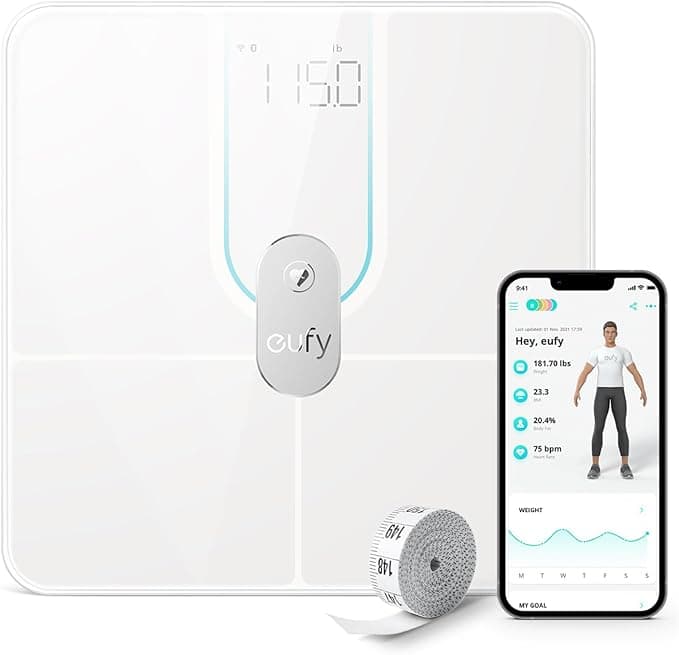 Amazon.com: eufy Smart Scale P2 Pro, Digital Bathroom Scale with Wi-Fi ...
