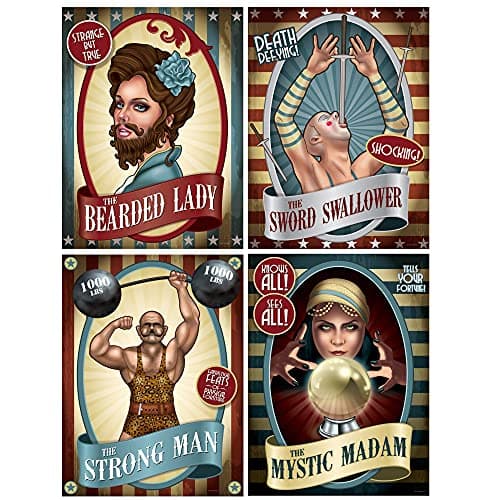 Beistle Vintage Circus Cutouts