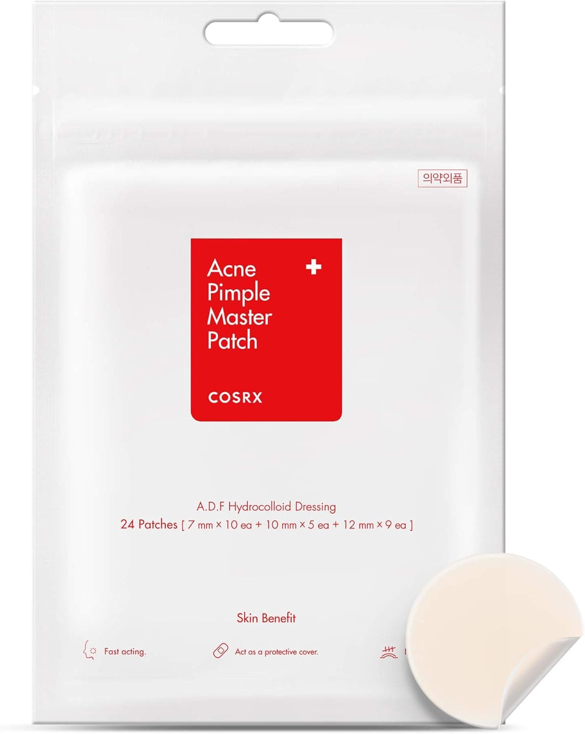 COSRX Acne Pimple Master Patch 1 EA (24 Patches) : Buy Online at Best ...