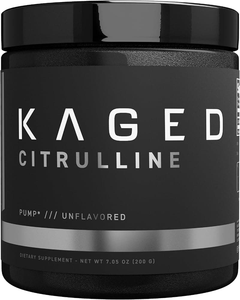 Amazon.com: Kaged Premium gal-Citrulline Powder, Unflavored, Enhance ...