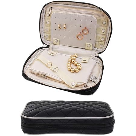 Amazon.com: Ellis James Designs Travel Jewelry Organizer Elegant Travel ...