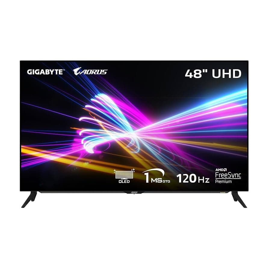 Amazon.com: AORUS FO48U 48" 4K OLED Gaming Monitor, 3840x2160 ...